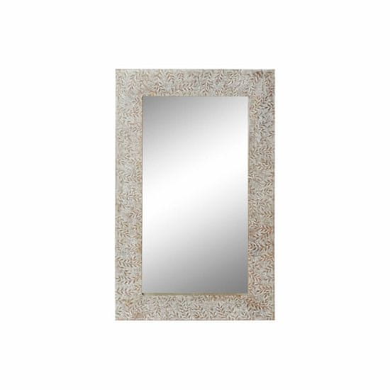 DKD Home Decor Stensko ogledalo DKD Home Decor Zrcalo iz mangovega lesa (76,5 x 3 x 122 cm)