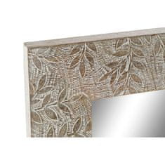 DKD Home Decor Stensko ogledalo DKD Home Decor White Crystal Mango wood MDF Wood (44 x 3 x 150 cm)