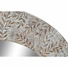 DKD Home Decor Stensko ogledalo DKD Home Decor Crystal White Mandala Mango wood MDF Wood Stripped (76 x 4 x 76 cm)