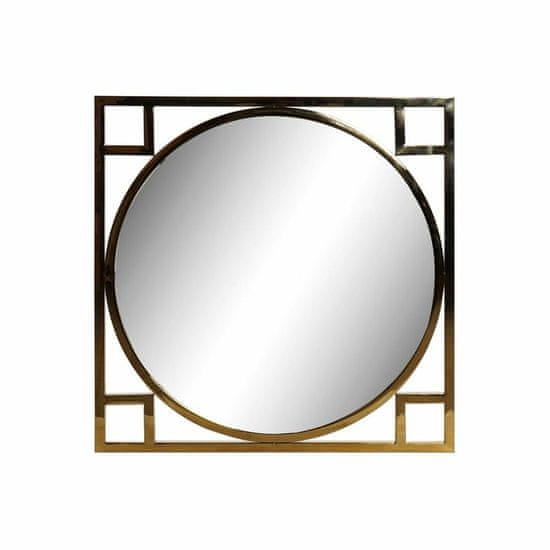 DKD Home Decor Stensko ogledalo DKD Home Decor Steel Golden (70 x 2 x 70 cm)
