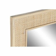 DKD Home Decor Stensko ogledalo DKD Home Decor Večbarvni naravni les Vintage Scandi 70,5 x 2,5 x 100,5 cm