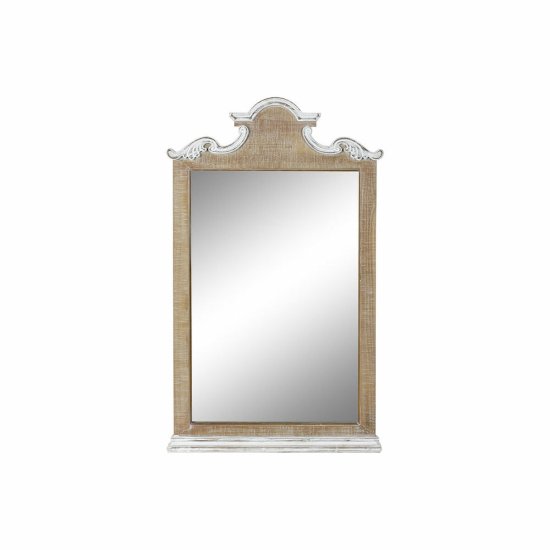 DKD Home Decor Stensko ogledalo DKD Home Decor White Fir (60 x 4 x 100 cm)