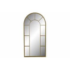 DKD Home Decor Stensko ogledalo DKD Home Decor Crystal Golden Iron Window (60 x 2 x 120 cm)