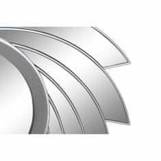 DKD Home Decor Stensko ogledalo DKD Home Decor Zrcalo Silver Golden PP 2 enoti Spirale (50 x 3 x 50 cm)