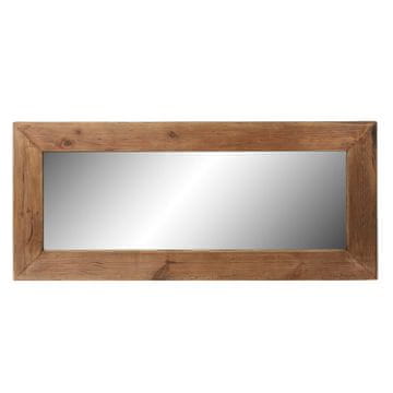 DKD Home Decor Stensko ogledalo DKD Home Decor Natural Crystal Recycled Wood 180 x 5 x 80 cm