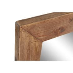 DKD Home Decor Stensko ogledalo DKD Home Decor Natural Crystal Recycled Wood 180 x 5 x 80 cm