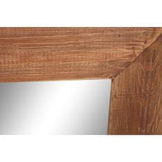 DKD Home Decor Stensko ogledalo DKD Home Decor Natural Crystal Recycled Wood 180 x 5 x 80 cm