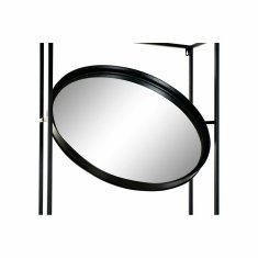 DKD Home Decor Stensko ogledalo DKD Home Decor Črno kovinsko ogledalo iz naravnega lesa 61 x 17,5 x 181 cm
