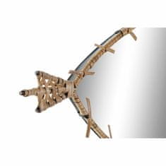 DKD Home Decor Stensko ogledalo DKD Home Decor Zrcalo iz naravnega ratana Riba (53 x 3 x 29 cm)