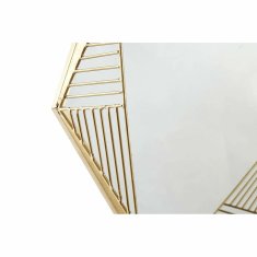 DKD Home Decor Stensko ogledalo DKD Home Decor Crystal Golden Iron (54 x 5 x 47 cm)