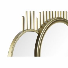 DKD Home Decor Stensko ogledalo DKD Home Decor Ogledalo Champagne Golden PP 2 enoti (50 x 2,5 x 74 cm)