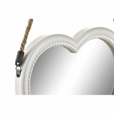 DKD Home Decor Stensko ogledalo DKD Home Decor Crystal White PP 2 enoti (25 x 2 x 25 cm)