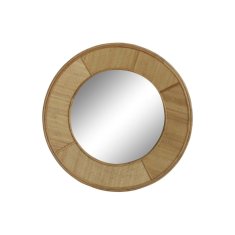 DKD Home Decor Stensko ogledalo DKD Home Decor Mirror Brown (77 x 7 x 77 cm)