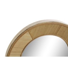 DKD Home Decor Stensko ogledalo DKD Home Decor Mirror Brown (77 x 7 x 77 cm)