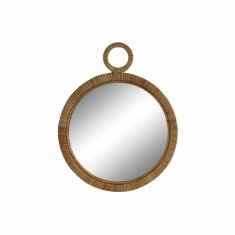 DKD Home Decor Stensko ogledalo DKD Home Decor Mirror Brown Rattan (40 x 2 x 51 cm)