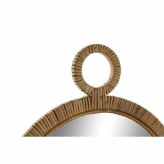 DKD Home Decor Stensko ogledalo DKD Home Decor Mirror Brown Rattan (40 x 2 x 51 cm)