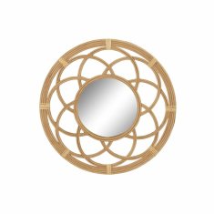 DKD Home Decor Stensko ogledalo DKD Home Decor Mirror Brown Rattan (80 x 2 x 80 cm)