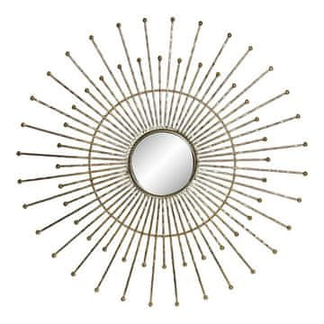 DKD Home Decor Dekorativna slika DKD Home Decor Ogledalo krožno kristalno železo (57 x 2 x 57 cm)