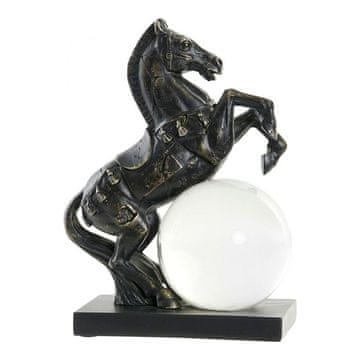 DKD Home Decor Dekorativna figura DKD Home Decor Resin Crystal Horse (20 x 11 x 26 cm)