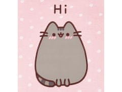 sarcia.eu Pusheen Roza, ženska spalna majica s pikami, bombažna spalna srajca XS