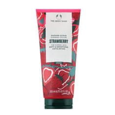 The Body Shop Gladilni piling za tuširanje Jagoda (Shower Scrub) 200 ml