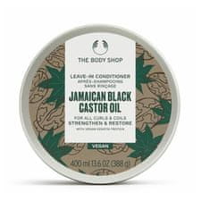 The Body Shop Balzam brez spiranja za kodraste lase Jamaican Black Castor Oil (Leave-In Conditioner) 400 ml
