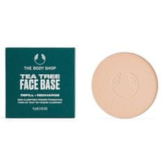 The Body Shop Polnilo za Tea Tree Face Base kompaktni puder (Skin Clarifying Powder Foundation Refill) 9 g (Odtenek 2N Medium)