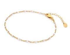 Hot Diamonds Jac Jossa Embrace DL655 Fina pozlačena zapestnica s perlami