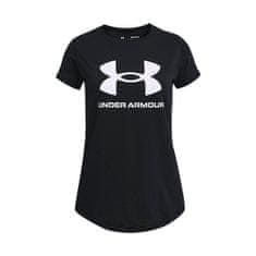 Under Armour Majice obutev za trening črna L Live Sportstyle Graphic