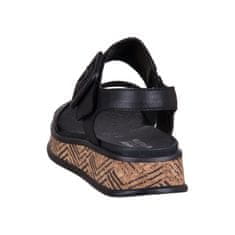 Rieker Sandali črna 38 EU W080000