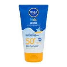 Nivea Sun Kids Ultra Protect & Play SPF50+ vodoodporen losjon za zaščito pred soncem 150 ml