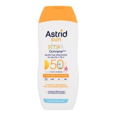 Astrid Sun Kids Face and Body Lotion SPF50 otroški vodoodporen losjon za zaščito pred soncem za telo in obraz 200 ml