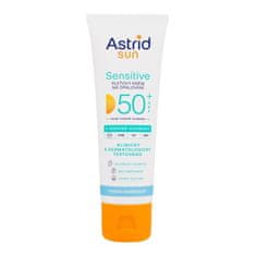 Astrid Sun Sensitive Face Cream SPF50+ vodoodporna krema za zaščito obraza pred soncem za občutljivo kožo 50 ml unisex