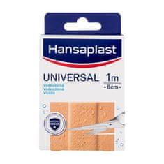 Hansaplast Universal Waterproof Plaster Set obliži velikosti 10x6 cm 10 kos