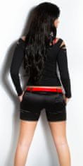 Amiatex Ženska bluza 107419, črna, UNIVERZáLNí
