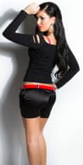 Amiatex Ženska bluza 107419, črna, UNIVERZáLNí