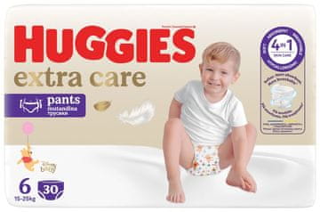 Huggies HUGGIES plenične hlače za enkratno uporabo 6 Extra Care Pants (15-25 kg) 30 kosov