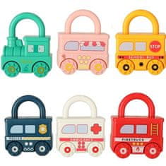 MG Montessori senzorična igrača, avtomobili