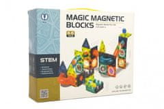 Teddies Magnetni komplet za kroglice iz plastike
