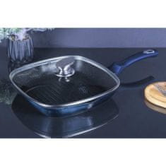 Berlingerhaus Ponev za žar z marmornato površino in pokrovom 28 cm BH-7028