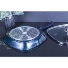 Berlingerhaus Ponev za žar z marmornato površino in pokrovom 28 cm BH-7028