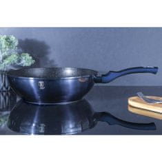 Berlingerhaus WOK ponev z marmornato površino 30 cm Aquamarine Metallic Line BH-6114