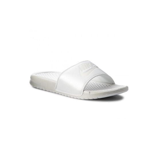 Nike Japanke bela 40.5 EU Wmns Benassi Jdi Metallic QS