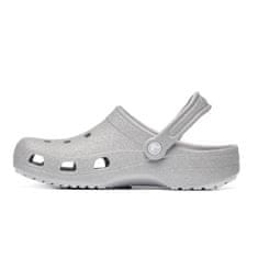 Crocs Cokle siva 41 EU Classic Glitter Clog
