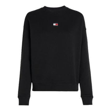 Tommy Hilfiger Športni puloverji črna BXY BADGE CREW EXT
