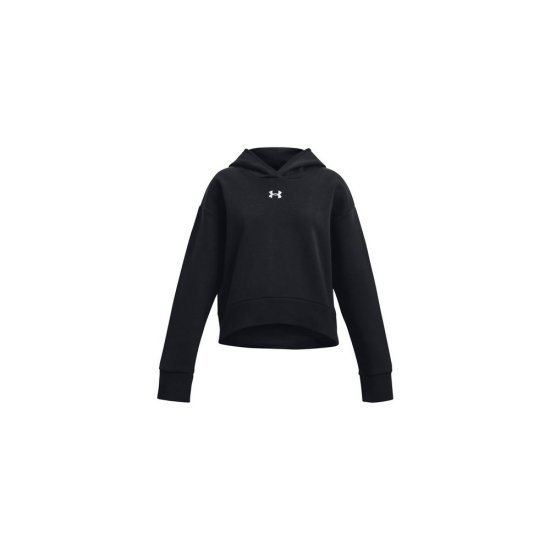 Under Armour Športni pulover črna Rival Fleece Crop