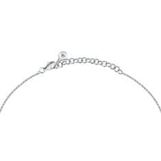 Morellato Čudovita srebrna ogrlica s cvetjem Tesori SAIW185