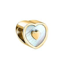 Morellato Kapljice, pozlačena perla v obliki srca SCZ1334