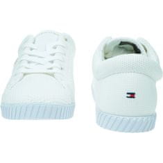 Tommy Hilfiger Čevlji bela 40 EU Flag Lace Up