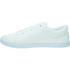 Tommy Hilfiger Čevlji bela 40 EU Flag Lace Up